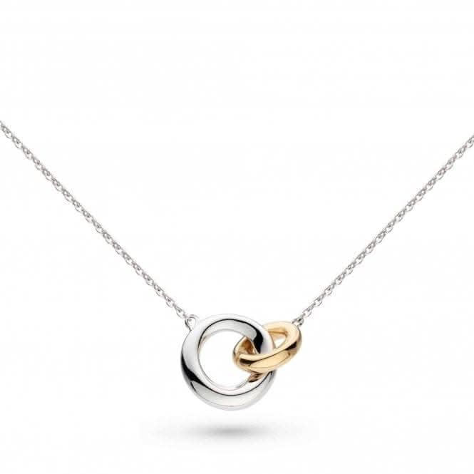 Bevel Cirque Link Golden Necklet 91885GRP