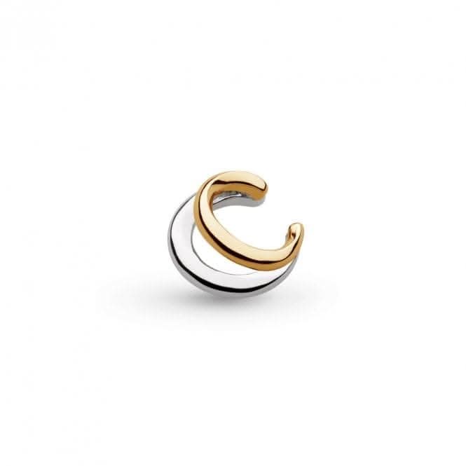Bevel Cirque Link Golden Solo Ear Cuff 41886GRP