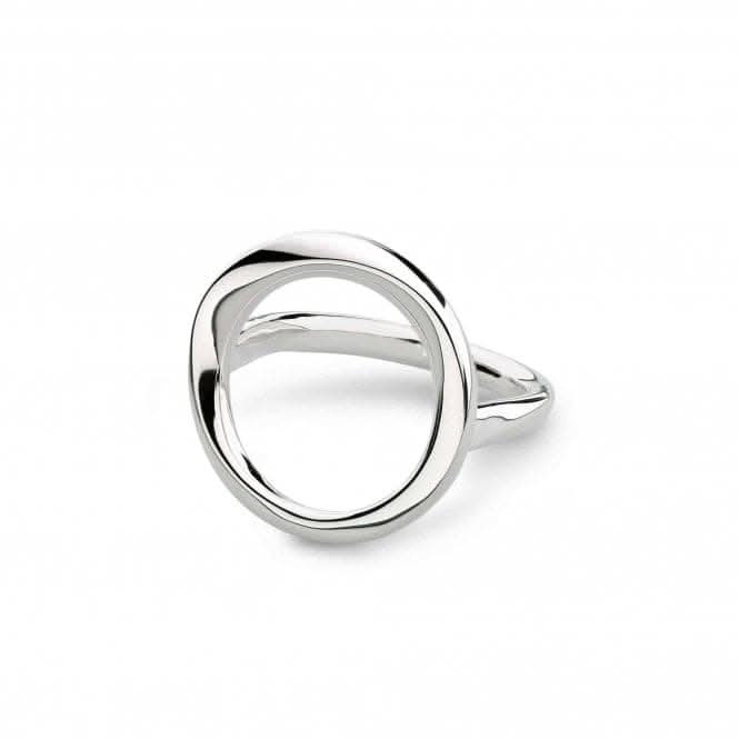 Bevel Cirque Open Circle Ring 1176RP