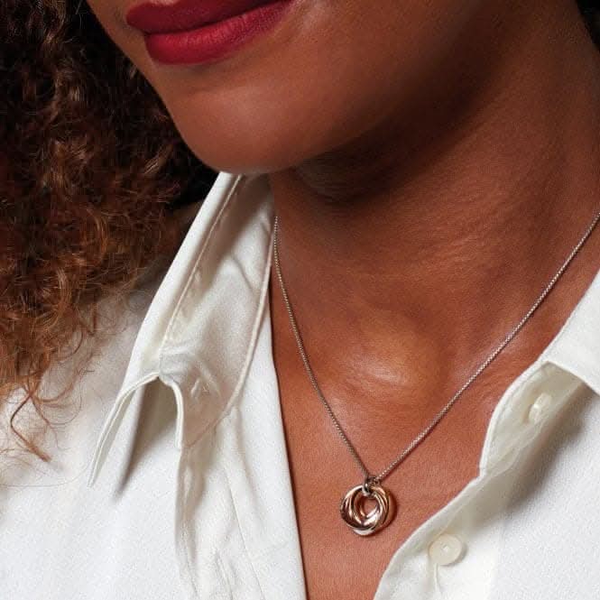 Bevel Trilogy 18" Necklace 9169GRG