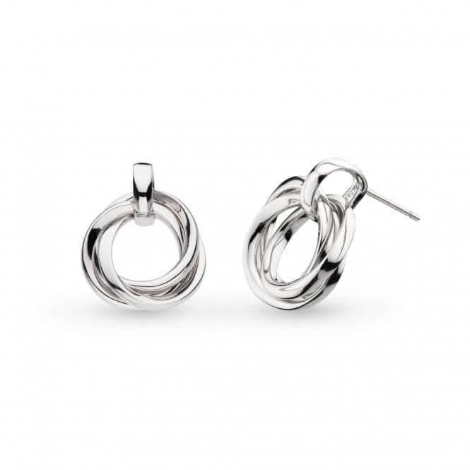 Bevel Trilogy Grande Link Stud Earrings 6170RP