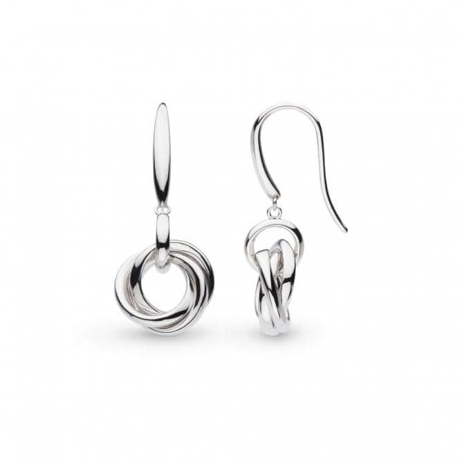 Bevel Trilogy Link Drop Earrings 6169RP