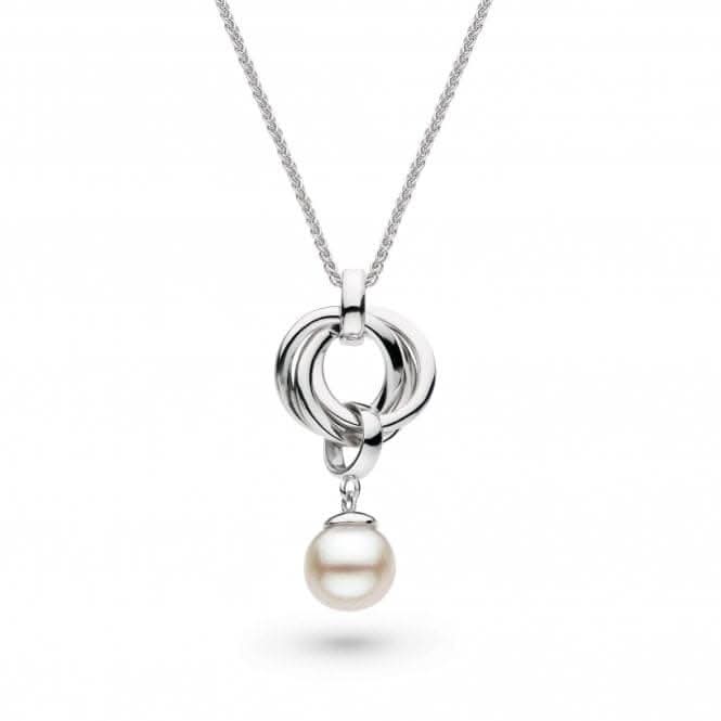 Bevel Trilogy Pearl Necklace 9160FP