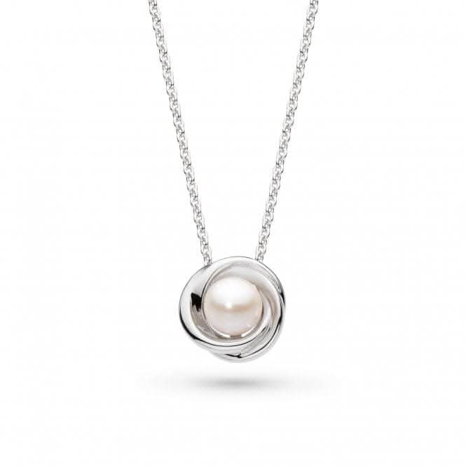 Bevel Trilogy Pearl Necklace 9161FP