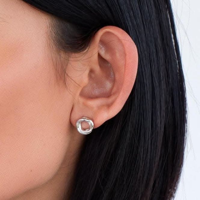 Bevel Trilogy Stud Earrings 4169RP