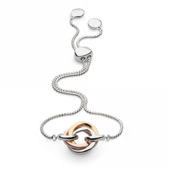 Bevel Trilogy Toggle Bracelet 7169GRG
