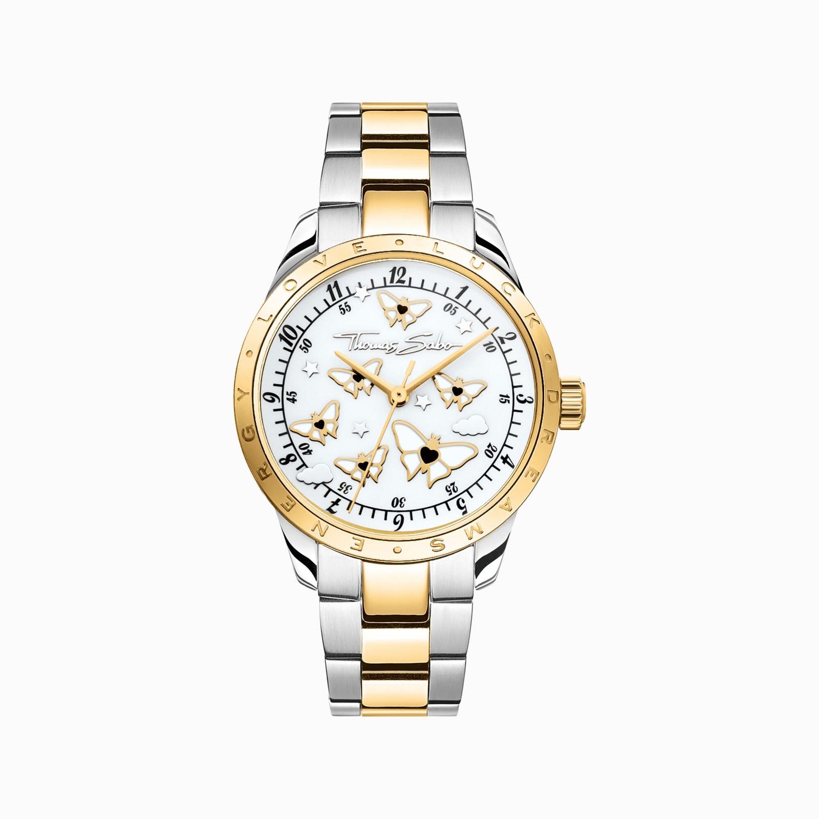 Bicolour Women's Butterfly Watch WA0433 - 291 - 202Thomas Sabo WatchesWA0433 - 291 - 202 - 34 mm