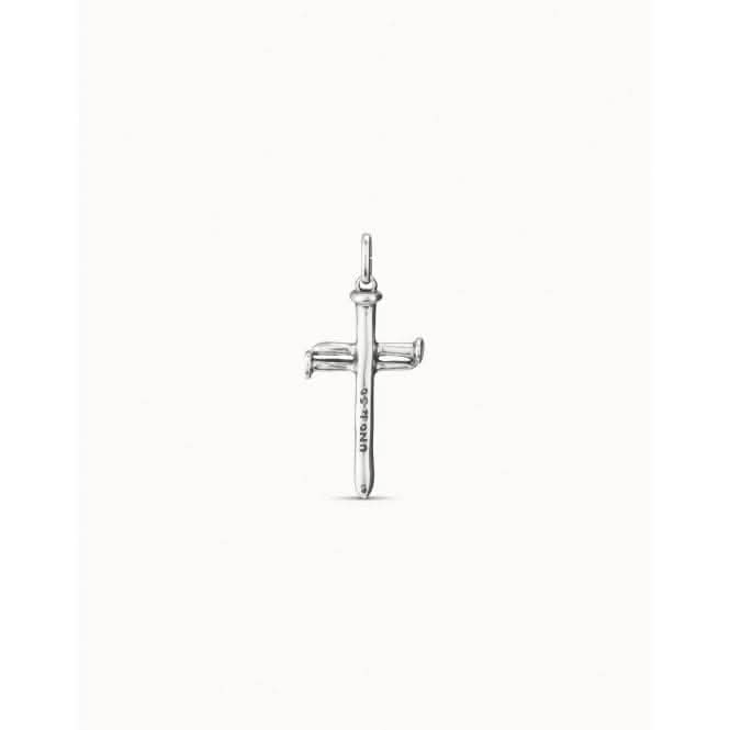 Big Cross Silver Metal CharmUNOde50CHA0146MTL0000U