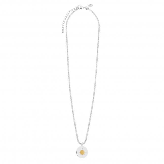 Birthstone a little November Yellow Quartz Necklace 4664