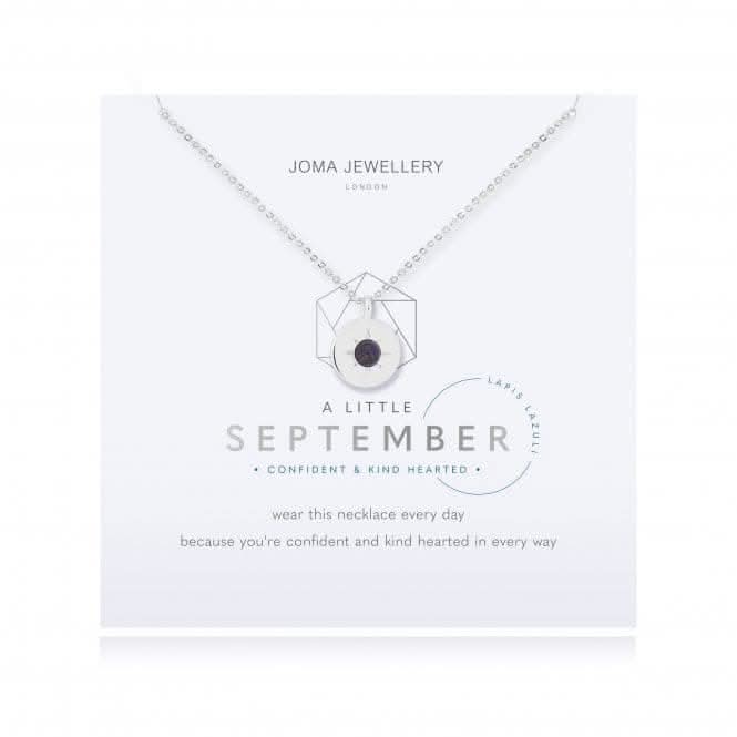 Birthstone a little September Lapis Lazuli Necklace 4662