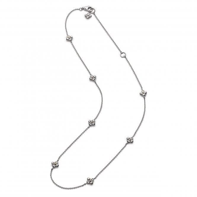 Blossom Flyte Honey Flower 16" Station Necklace 90343GRP