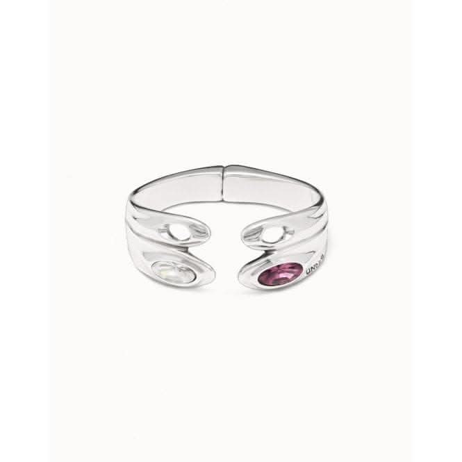 Blossom Multicolor Metal Faceted Crystal BraceletUNOde50PUL2258MCLMTL0M