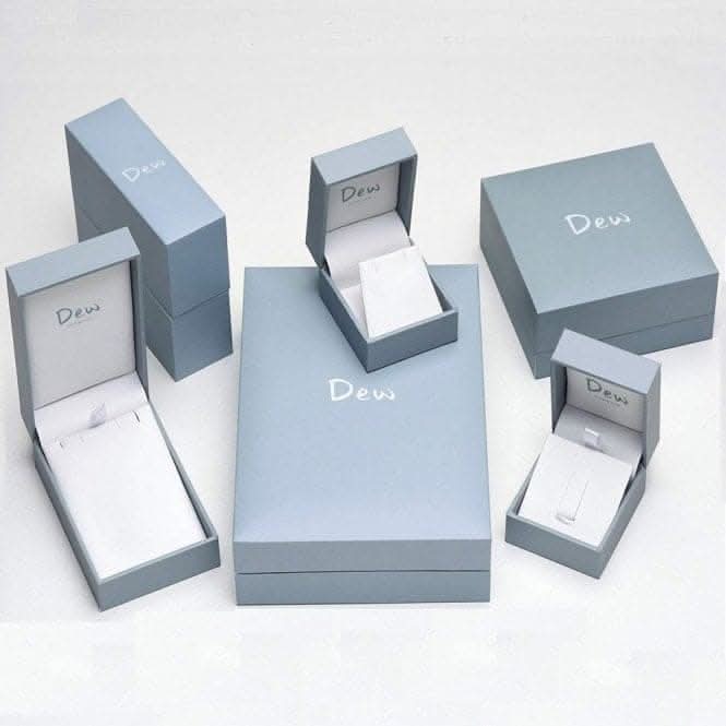 Blue Chalcedony Cushion Stud Earrings 37824BLC