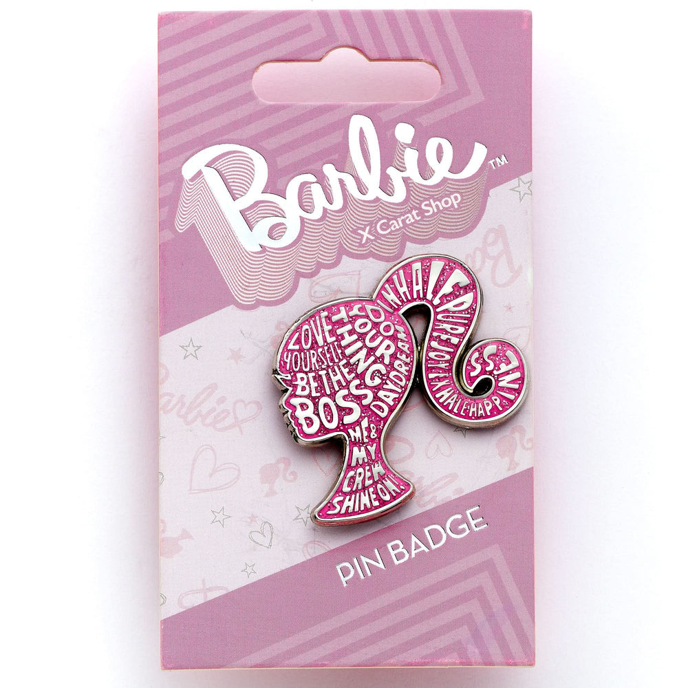 Barbie Sparkly Silhouette Enamel Pin Badge BMPB0002
