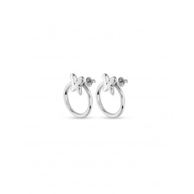 Butterfly Detachable Hoop Earrings PEN0926MTL000UNOde50PEN0926MTL000