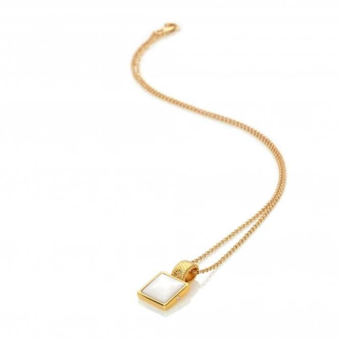 Calm Mother of Pearl Square Pendant DP896