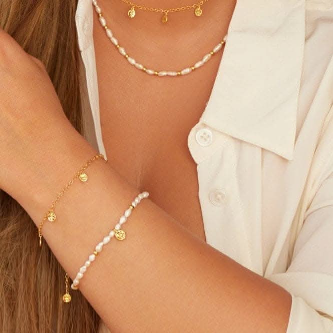 Calm Pearl Lunar Bracelet DL647Hot Diamonds x Jac JossaDL647