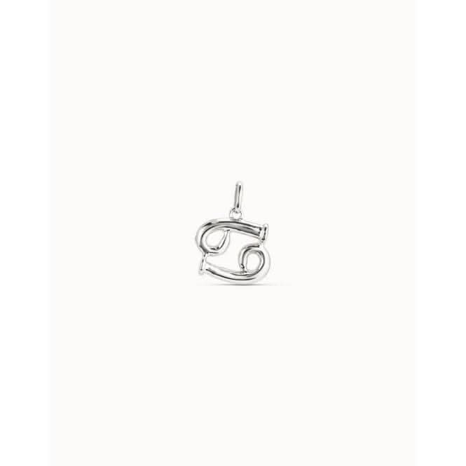 Cancer Silver Metal Charm CHA0199MTLCAN0U