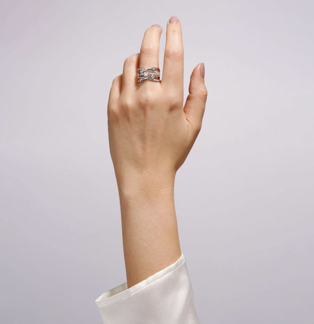 Capri | 9ct White Gold 0.75ct tw Lab Grown Diamond Band Ring