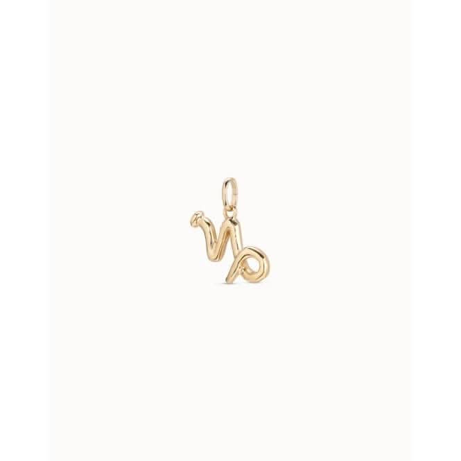 Capricorn Golden Metal Charm CHA0205OROCAP0U