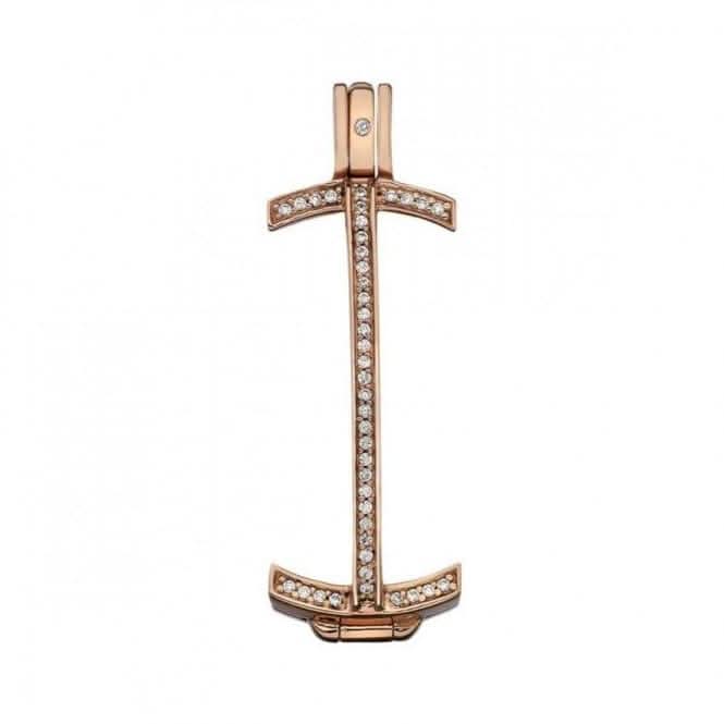 Carezza Rose Gold Plated Coin Keeper 33mm EK050