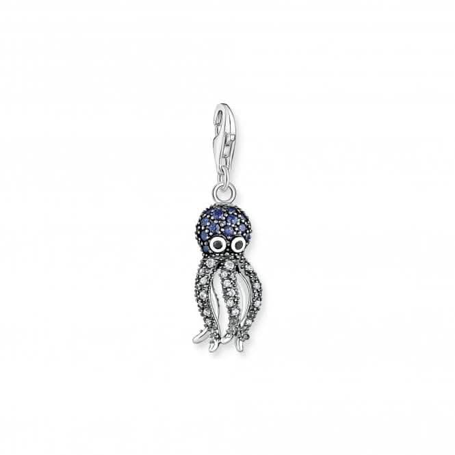 Charm Club Blue Octopus Charm 1890-644-1