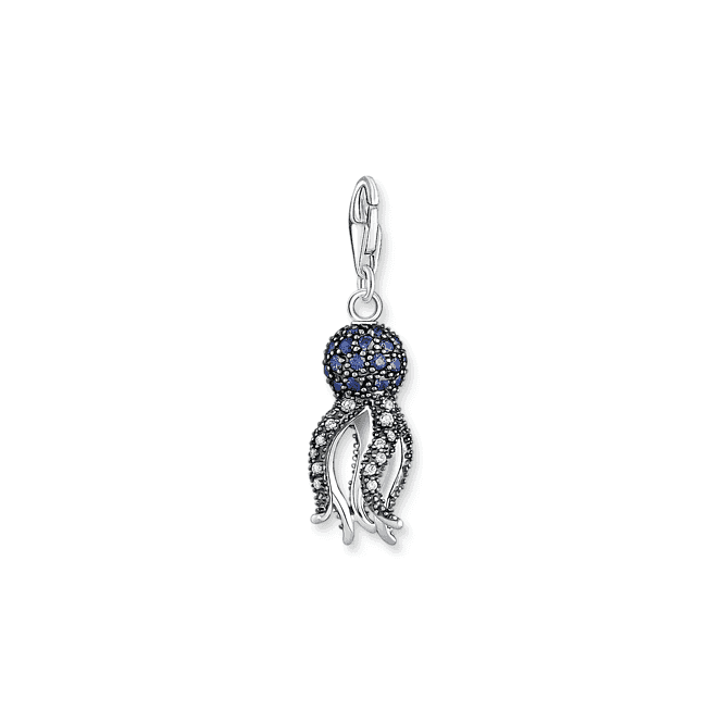 Charm Club Blue Octopus Charm 1890-644-1