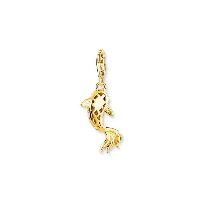 Charm Club Gold Plated Koi Charm 1888-414-7