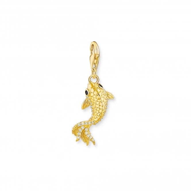 Charm Club Gold Plated Koi Charm 1888-414-7