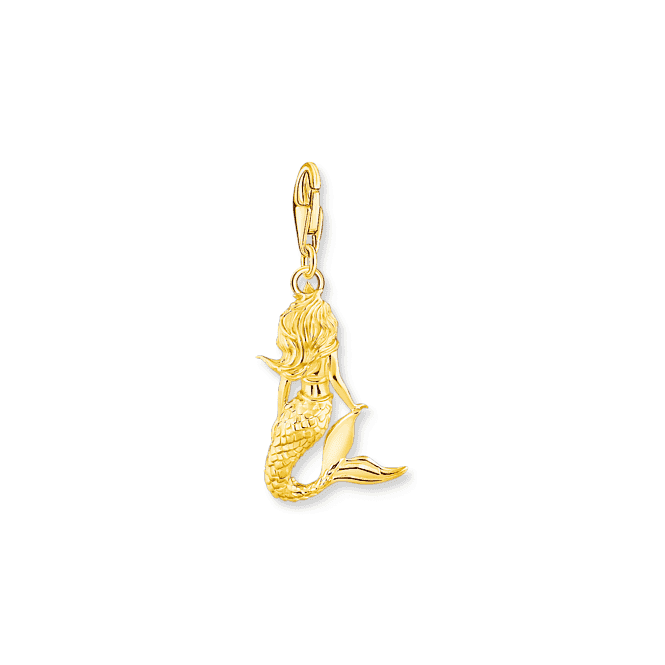 Charm Club Gold Plated Mermaid Charm 1887 - 414 - 7Thomas Sabo Charm Club1887 - 414 - 7