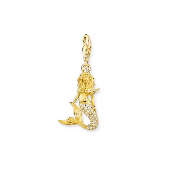 Charm Club Gold Plated Mermaid Charm 1887 - 414 - 7Thomas Sabo Charm Club1887 - 414 - 7