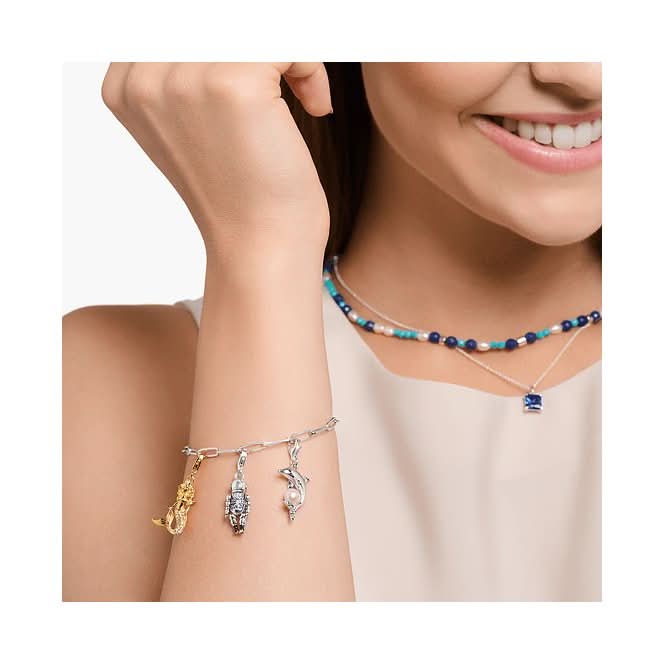 Charm Club Gold Plated Mermaid Charm 1887 - 414 - 7Thomas Sabo Charm Club1887 - 414 - 7