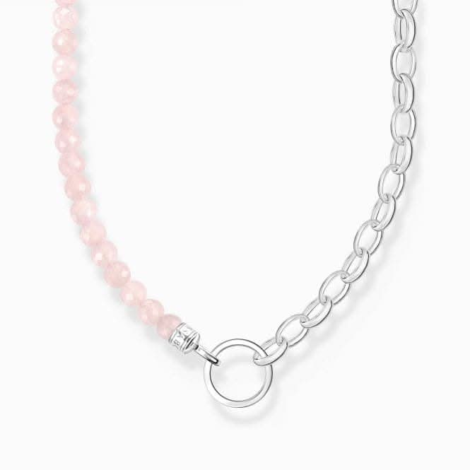 Charm Club Pink Pearls Necklace KE2188-034-9