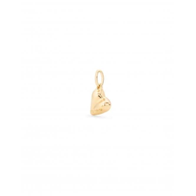 Charm Heart 18k Gold-Plated Heart Shape Charm CHA0244ORO0000U