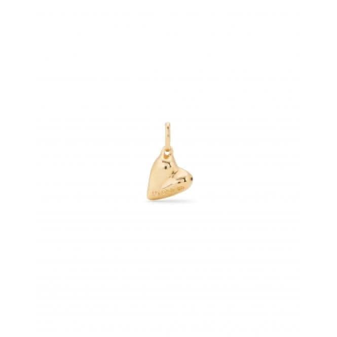 Charm Heart 18k Gold-Plated Heart Shape Charm CHA0244ORO0000U