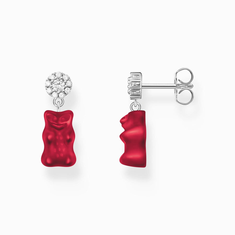 Charming HARIBO Red Goldbears Earrings H2330-052-10