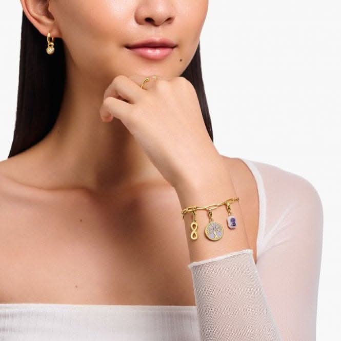Charmista Gold Plated Infinity Charm 1990-413-39