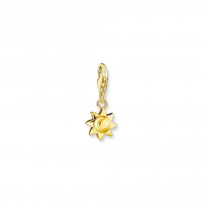 Charmista Gold Plated Sun Charm Pendant 2024-413-39