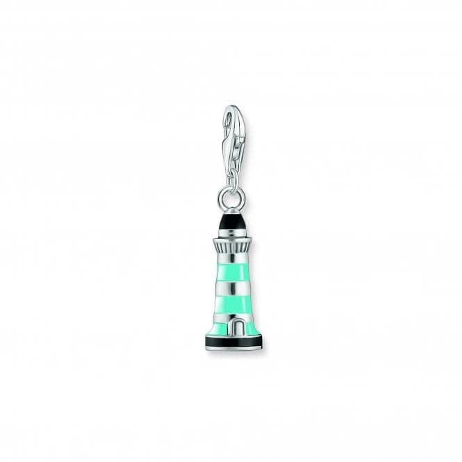 Charmista Multicoloured Cold Enamel Lighthouse Charm Pendant 1995-007-7