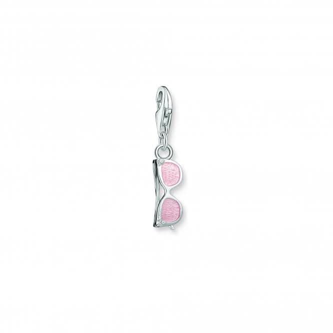 Charmista Pink Cold Enamel Sunglasses Charm Pendant 2027-041-9