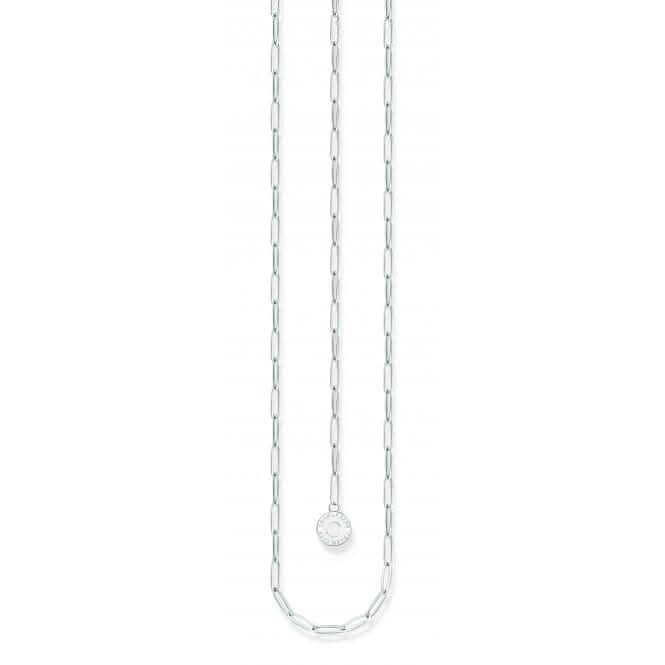 Charmista Silver Cold Enamel Necklace X2089-007-21
