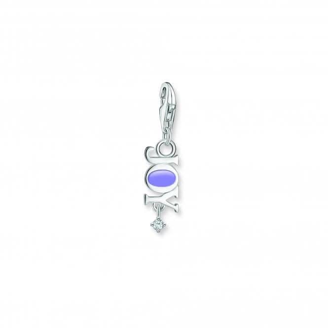 Charmista Violet Cold Enamel Joy Charm Pendant 2008-041-13