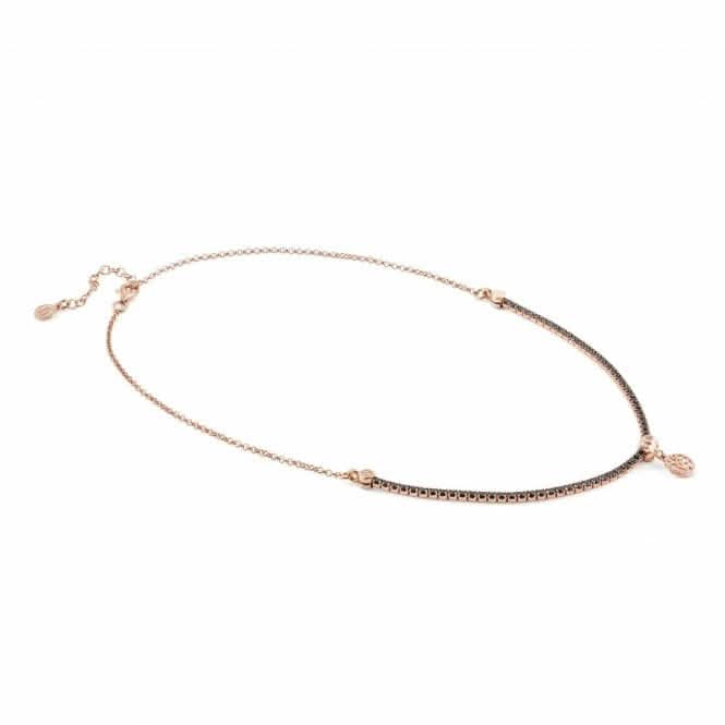 Chic & Charm Silver Cubic Zirconia Tree Of Life Rose Gold Necklace 148602/042Nominations148602/042