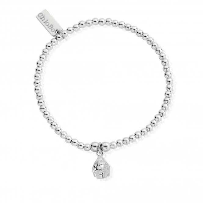 ChloBo 925 Sterling Silver Bracelet with Buddha Head Charm - SBCC602