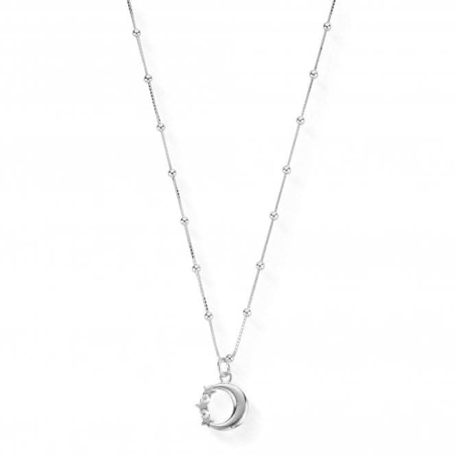 ChloBo Necklace with Moon and Stars Pendant SNBB580