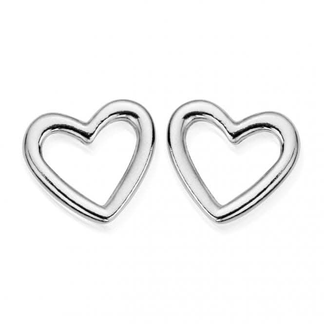 ChloBo Stud Open Heart Earrings SEST532