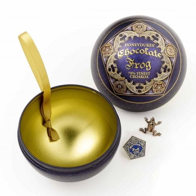 Chocolate Frog Christmas Gift Bauble & Pin Badge