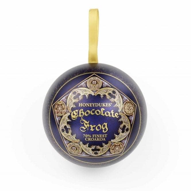 Chocolate Frog Christmas Gift Bauble & Pin Badge