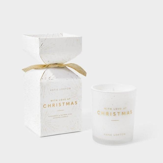 Christmas Candle 'With Love At Christmas' KLC349