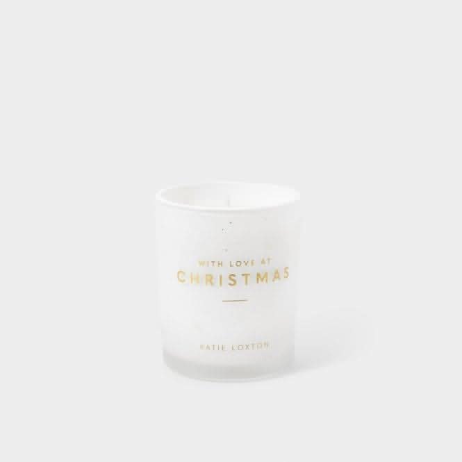 Christmas Candle 'With Love At Christmas' KLC349